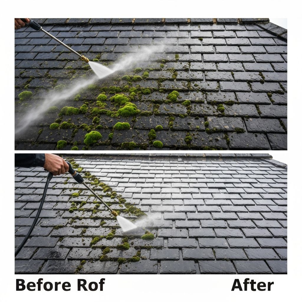 Démoussage et nettoyage